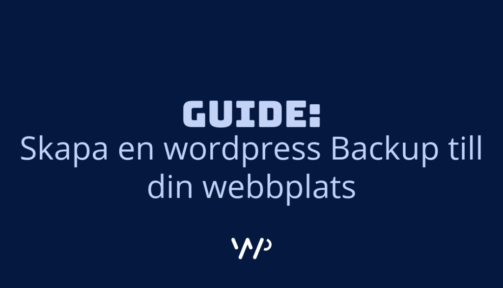 wordpress backup